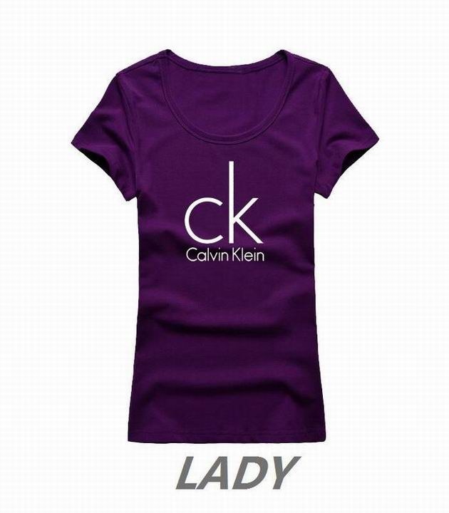 CK short round collar T woman S-XL-014